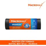 Master Çöp Torbası Battal Boy-10 Adet