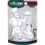 Master Dana Etli Pouch Jöleli 80 gr Kedi Maması