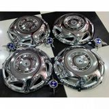 Master-Ducato-Dalli-Jumper 16'' İnç Krom Jant Kapağı 4 Adet 4 Kollu M.f.
