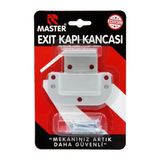 Master Exit Kapısı Emniyet Kancası - Beyaz