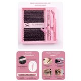 Master Lashes 193 Adet Takma Kirpik Seti Kirpik, Kirpik Cımbızı, Eyeliner, Yapıştırıcı, Kaş Tarama Fırçası Premium Full Set