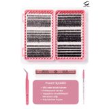 Master Lashes 580'li Takma Kirpik Seti Yapıştırıcı, Sabitleyici, Cımbız, Kaş Tarama Kirpik Fırçası 580 Adet