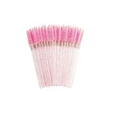 Master Lashes Kaş Ve Kirpik Tarama Fırçası 50 Adet Şeffaf Pembe