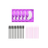 Master Lashes Set Microbrush Lifting Çubukları Lifting Göz Altı Bandı Kaş Ve Kirpik Fırçası Seti