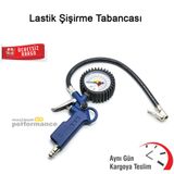 Master Lastik Şişirme Tabancası Basınç Göstergeli Saatli