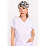 Master Likra Test Desenli Doktor Hemşire Hastane Medikal Ameliyathane Cerrahi Bone