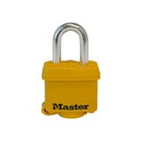 Master Lock 315KA Kapalı Açık Asma Kilit, Anahtarlı, 1 Paket