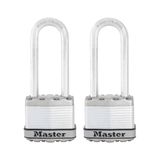 Master Lock M1XTLJ Magnum Anahtarlı Ağır Hizmet Tipi Asma Kilit, 2'li Paket Anahtarlı-Benzeri