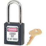 Master Lock ml410blk çeşitli asma kilit girdi, siyah