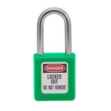 Master Lock ml410grn giriş farklı asma kilit, yeşil, 1/4 “x 1-1/2"