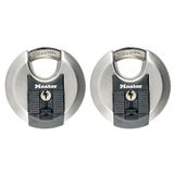 Master Lock Sağlam Diskli Asma Kilit, M40EURT, Depolama Üniteleri, Bahçe Kulübeleri, Garajlar, Römorklar ve Daha Fazlası için Uygundur