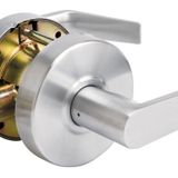 Master Lock SLCHPG26D Ağır Hizmet Kolu Stili, Sınıf 2 Ticari Geçiş Kapı Kilidi, Fırçalanmış Krom/Krom