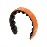 Master Massage H1 Moda Saç Bandı Baş Masaj Aleti Standart - İnce Ve Hafif, 11 Titreşimli Başlık, 5 Mod, Nazik Parmaklardan Akupresüre Kadar 3 Yoğunluk - Lava Orange