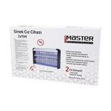 Master MTR-2x15 Sinek Öldürücü Cız Cihazı Makine 3000V Gerilim 52.5x10x31.5cm 30W 80M2 Etkili
