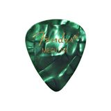 Master Music 351 Premium Celluloid Picks Green Moto Medium 1 Adet Pena