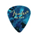 Master Music 351 Premium Celluloid Picks Ocean Turquoise- Heavy 1 Adet Pena