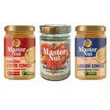 Master Nut Fıstık Ezmesi, Leblebi Ezmesi ve Badem Kreması, Gold Harvest Serisi, 3'lü Karma Paket