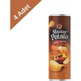 Master Potato Barbekü Çeşnili Patates Cipsi (160 G) x 4 Adet - 1 Adet