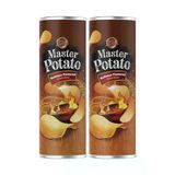 Master Potato BBQ Soslu Cips Master Potato BBQ Soslu Cips 2 x 160 g