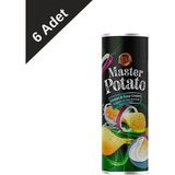 Master Potato Soğanlı & Ekşi Kremalı Patates Cipsi (110 G) x 6 Adet - 1 Adet