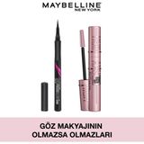 Master Precise Eyeliner - Black + Lash Sensational Sky High Maskara - Siyah