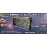 Master Sinek Cız Cihazı Sinek Öldürücü 2X20w 40W