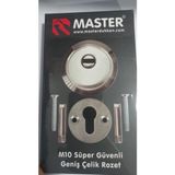 Master Teknik Master Çelik Rozet Süper Güvenli Kapılar Saten