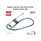 Master Vakumlu Yak-Yak Pürmüz Şalama Takım Set Siyah