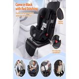 Mastercar Çocuk Koltuğu Alt Koruyucu Minder Isofix Uyumlu - Siyah