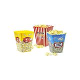 MasterCar Movie Day Popcorn Patlamış Mısır Kovası - Çerezlik Atıştırmalık Kabı Dikdörtgen Cips Beslenme Kabı