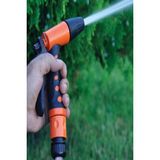 MasterCar Strong Basınçlı Su Tabancası Tazyikli Oto Yıkama ve Bahçe Sulama Tabancası Bahçe Hortumu Ucu Fıskiye - Turuncu