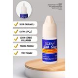 MasterCar Takma Tırnak Yapıştırıcı Tips Yapıştırıcı Hızlı Yapıştırıcı Nail Glue 3 gr - Şeffaf