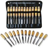MasterCare 715248 Elena 12 Parça Çantalı Ağaç Oyma ve Kesici Set