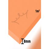 MasterCare Xpe Ses Yalıtım Levhası Izolasyon 8mm Kalınlığında 1m2 Boyunda