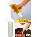 Masterchef 3 Adet Yağdanlık Sos Ve Sirkelik 400 Ml Kapaklı Sos Şişesi
