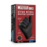MasterForce MASTER FORCE SİYAH NİTRİL ELDİVEN XL MAKSİ BOY