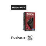 Masterforce Siyah Nitril Eldiven Xlarge (Xl) Beden 50'Li Paket