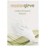 Masterglove Lateks Muayene Eldiveni Pudralı 10'lu