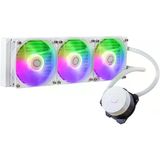 Masterliquid 360 L Core Argb Su Soğutucu, Iki Bölmeli Gen S Pompalı Cpu Sıvı Soğutucu, 120 mm Argb Fanlı, Lga 1700 ve Am5 Tutucular ile Üstün Bilgisayar Soğutması, Beyaz