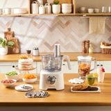 Mastermaid Power Multifunctional 10 In 1 Mutfak Robotu Matte White 2000W - Beyaz
