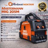 Mastermann Mıg 205M Inverter Kaynak Makinesi – Gazaltı / Mma / Lift Tıg – 220V - A1