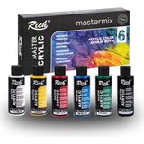 Mastermix Profesyonel Akrilik Boya 60CC 6 Ren