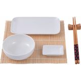 Masterpro 12 Parça Sushi Seti | Porselen, Bambu Ve Ağaç | Foodies Collection Serisi | 11010