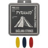 Masterwork Bağlama Teli Piramit Uzun Sap 0,20 Kaliteli + 3 Adet Tezene Hediye - Ahşap - Ceviz