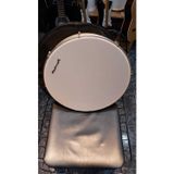 MASTERWORK Bendir (Dıştan ayarlı) 40 cm Beyaz kılıflı
