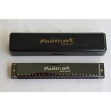 Masterwork Mızıka (24 Delikli C Mızıka Kutulu ve Temizleme Mendilli) Harmonica - Çok Renkli