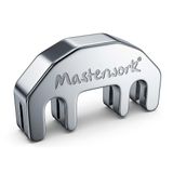 Masterwork Profesyonel Ayarlanabilir Keman Susturucu Kaliteli Döküm Metal Keman Susturucusu 4/4 3/4 1/2 Gümüş Renk - My Yonca