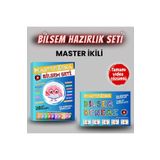 MasterZeka Bilsem Master Ikili (1, 2 VE 3. SINIFLARA YÖNELİK BİLSEM SORU BANKASI VE BEŞLİ BİLSEM DENEMESİ) Yeni