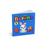 MasterZeka EĞLENCELİ BOYAMA KİTABIM1 (32 sayfa ve 110 gr kalın kağıt)