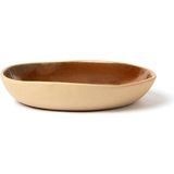 Masuma Ceramics Mocha Kahverengi Stoneware Çukur Tabak 21,5 cm - Standart